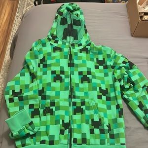 Minecraft Zip up hoodie